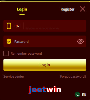 Jeetwin login preview